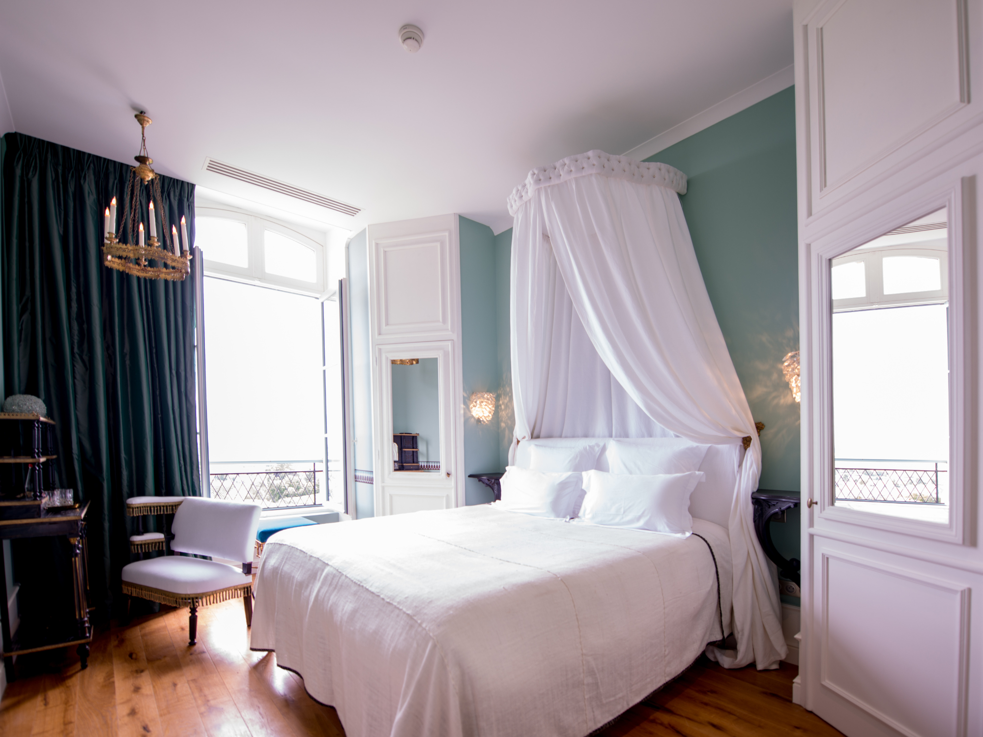 Chambre intemporelle château de Sacy